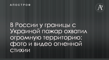 У Росії біля кордону з Україною пожежа охопила величезну територію: фото і відео вогненної стихії