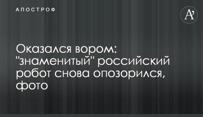 Оказался вором: 