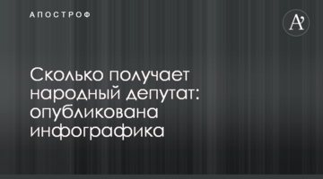 Сколько получает народный депутат: опубликована инфографика