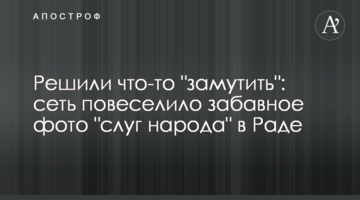 Вирішили щось "замутити": мережу повеселило кумедне фото "слуг народу" в Раді
