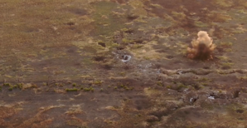 "Пекельний удар": з'явилося потужне відео знищення позиції бойовиків на Донбасі