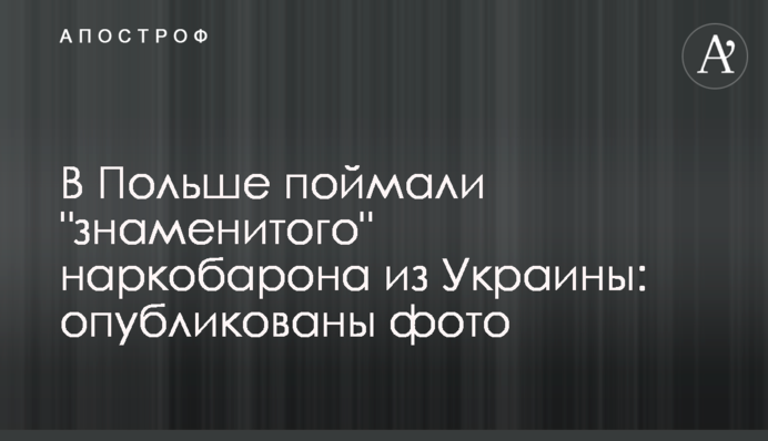 У Польщі спіймали 