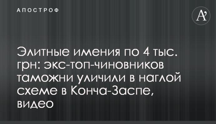 Елітні маєтки по 4 тис. грн: екс-топ-чиновників митниці викрили в нахабній схемі в Конча-Заспі, відео