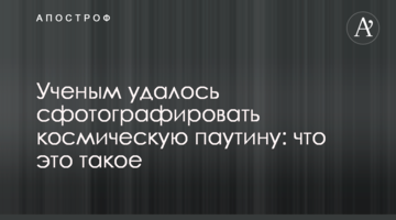 Вченим вдалося сфотографувати космічну павутину: що це таке
