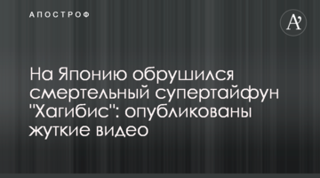 На Японію обрушився смертельний супертайфун "Хагібіс": опубліковано моторошні відео