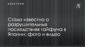 Стало відомо про руйнівні наслідки тайфуну в Японії: фото і відео