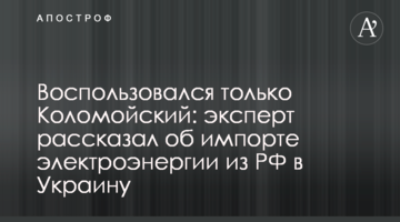 Воспользовался только Коломойский: эксперт рассказал об импорте электроэнергии из РФ в Украину