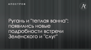 Лайка і "тепла ванна": з'явилися нові подробиці зустрічі Зеленського і "слуг"
