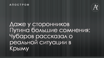 Даже у сторонников Путина большие сомнения: Чубаров рассказал о реальной ситуации в Крыму