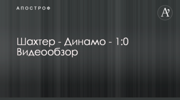 Шахтер - Динамо - 1:0 Видеообзор