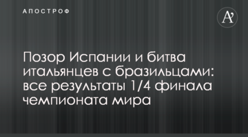 Позор Испании и битва итальянцев с бразильцами: все результаты 1/4 финала чемпионата мира