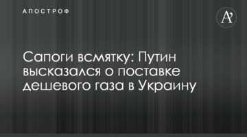 На вербі груші: Путін висловився про постачання дешевого газу в Україну