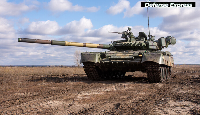 В Україні випробували новий танк: з'явилося яскраве відео, зняте з землі і повітря