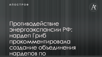 Противодействие энергоэкспансии РФ: нардеп Гриб прокомментировала создание объединения нардепов по энергобезопасности