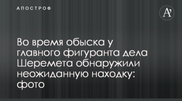 Під час обшуку у головного фігуранта справи Шеремета виявили несподівану знахідку: фото