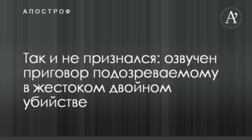 Так і не зізнався: озвучений вирок підозрюваному в жорстокому подвійному вбивстві