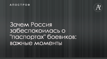 Зачем Россия забеспокоилась о "паспортах" боевиков: важные моменты