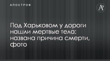 Під Харковом у дороги знайшли мертві тіла: названа причина смерті, фото