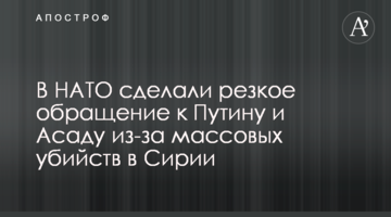 У НАТО зробили різке звернення до Путіна і Асада через масові вбивства у Сирії
