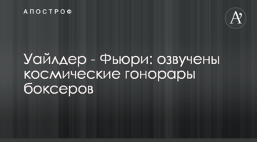 Уайлдер - Фьюри: озвучены космические гонорары боксеров