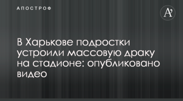 В Харькове подростки устроили массовую драку на стадионе: опубликовано видео