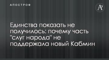 Голосування за новий Кабмін: чому Гетьманцев і частина його колег пішли проти позиції президента