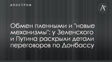 Обмен пленными и "новые механизмы": у Зеленского и Путина раскрыли детали переговоров по Донбассу