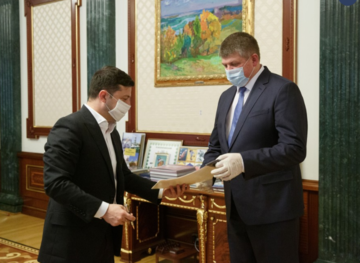 Зеленський призначив нового голову в охопленій коронавірусом області