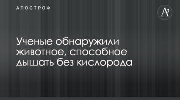 Вчені виявили істоту, здатну дихати без кисню