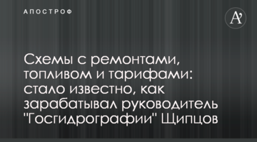 Схемы с ремонтами, топливом и тарифами: стало известно, как зарабатывал руководитель "Госгидрографии" Щипцов