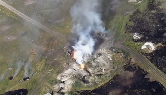 ВСУ дали отпор боевикам: видео мощного удара по укреплениям на Донбассе