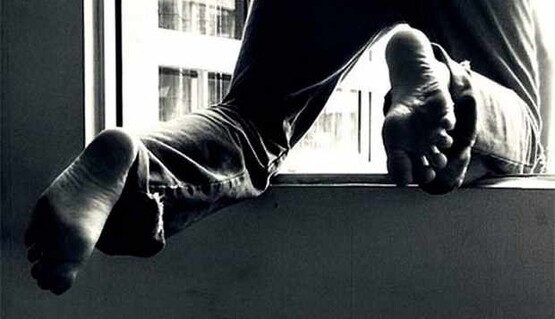 В Киеве пьяный пациент выпрыгнул из окна больницы и выжил: видео с 