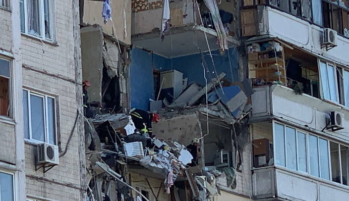 Взрыв в доме в Киеве:  появились неожиданные подробности