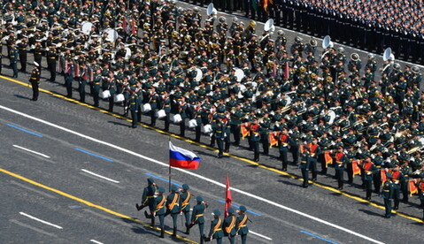 У Росії на параді Перемоги помітили 