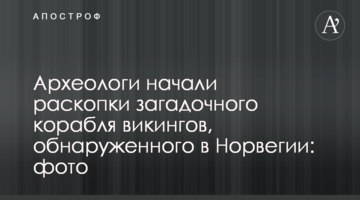 Археологи почали розкопки загадкового корабля вікінгів, виявленого в Норвегії: фото