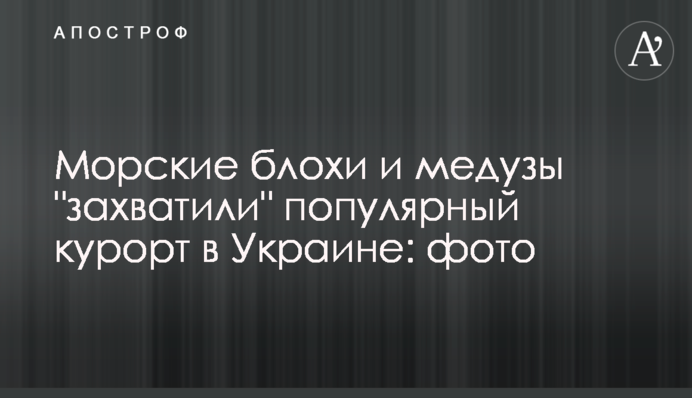 Морские блохи и медузы 