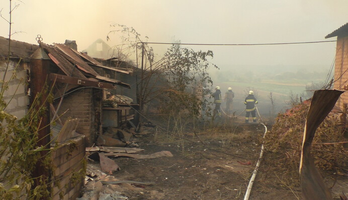 Пожар возле Северодонецка не стихает: свежие данные и фото