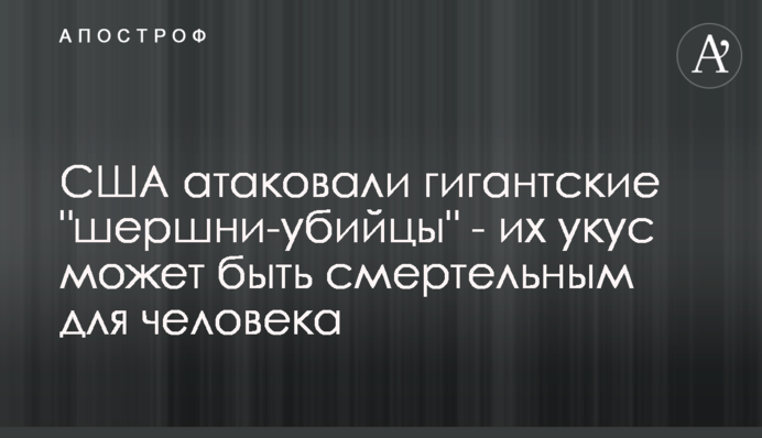 США атаковали гигантские 