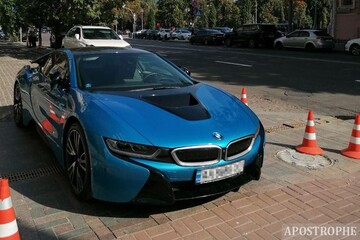У Києві помітили "автомобіль майбутнього", який коштує мільйони