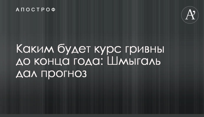 Яким буде курс гривні до кінця року: Шмигаль дав прогноз