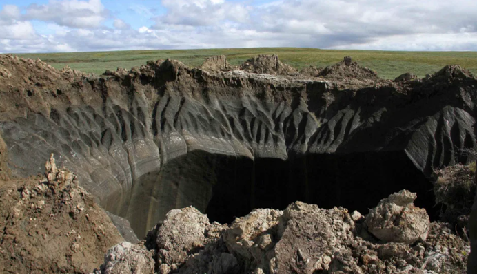 В Арктиці виявили величезний кратер - тепер усі говорять про НЛО або потужний вибух