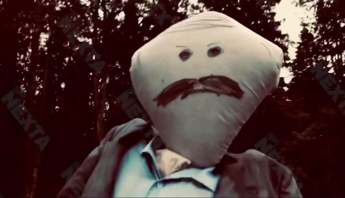 В Беларуси провели ритуал сожжения чучела Лукашенко: эффектное видео