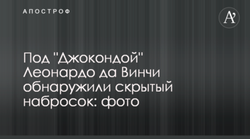 Под "Джокондой" Леонардо да Винчи обнаружили скрытый набросок: фото
