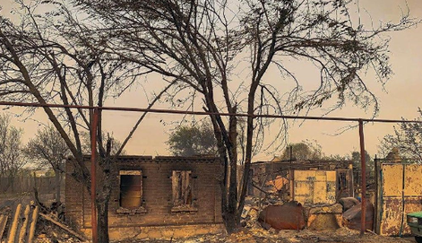 Настоящий Апокалипсис: фото и видео последствий масштабных пожаров в Луганской области