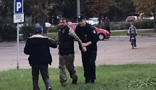 Названо имя "копа", сбившего на смерть женщину под Киевом и покалечившего ее дочь