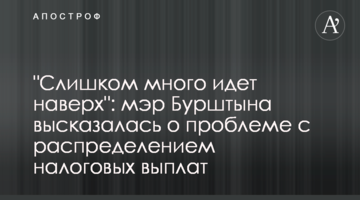 "Слишком много идет наверх": мэр Бурштына высказалась о проблеме с распределением налоговых выплат