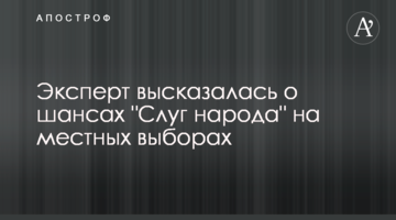 Эксперт высказалась о шансах "Слуг народа" на местных выборах
