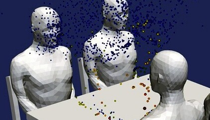 Ученые показали, как коронавирус распространяется при разговоре за столом: интересное видео