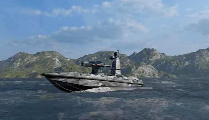 У Туреччині презентували надводний ударний дрон, який з точністю вражає цілі: відео