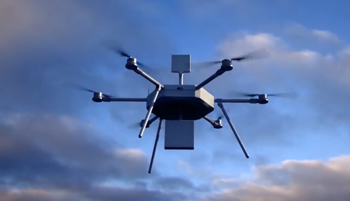 В Україні презентували дрон-камікадзе 